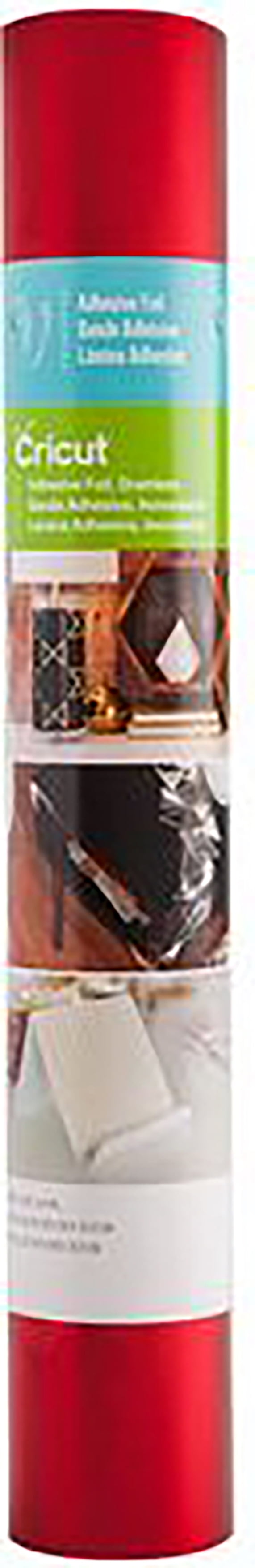 Cricut Adhesive Foil Vinyl, Red Stainless 12"x48"