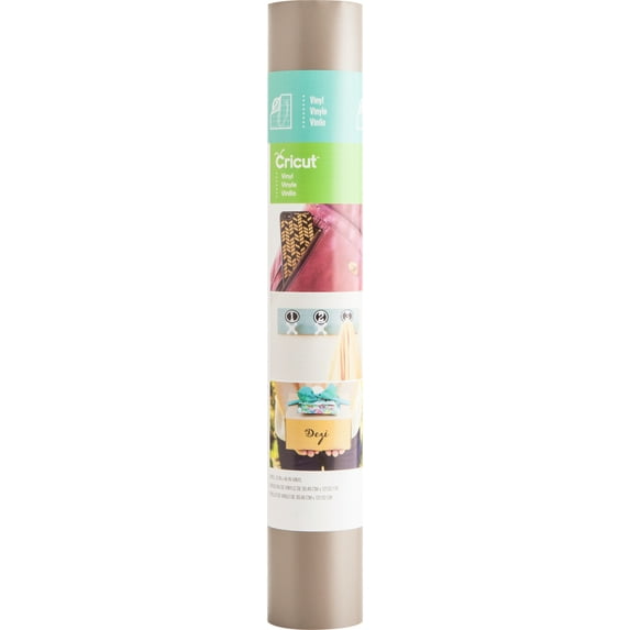 Cricut Basic Vinyl, Platinum - 12"x48"