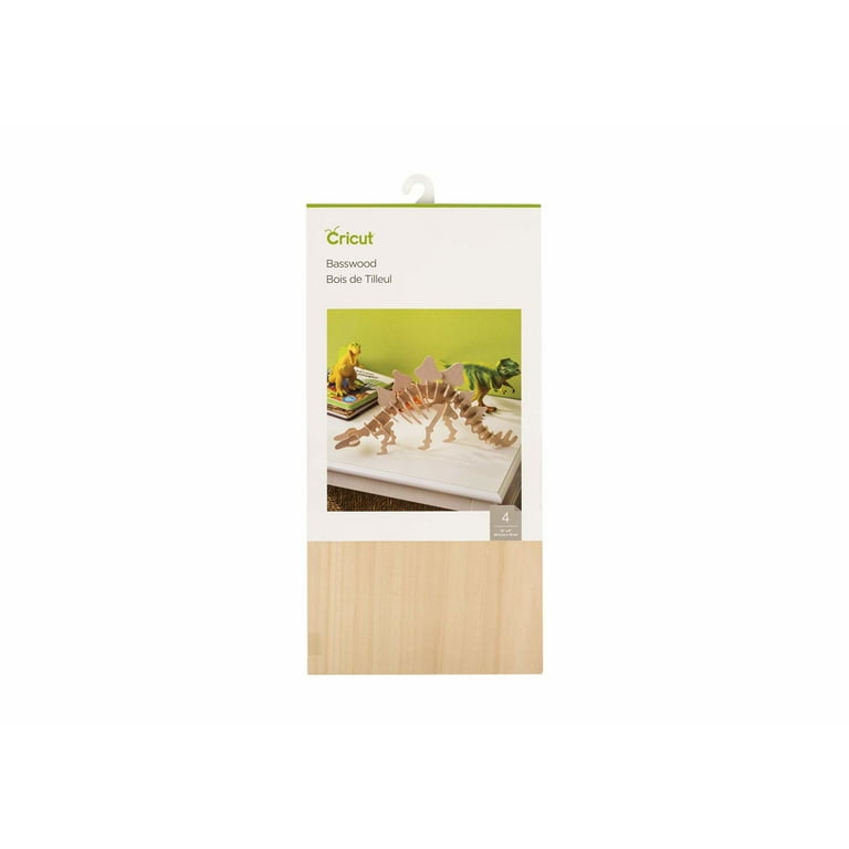 Cricut Basswood 12 in x 6 in 12 x 6