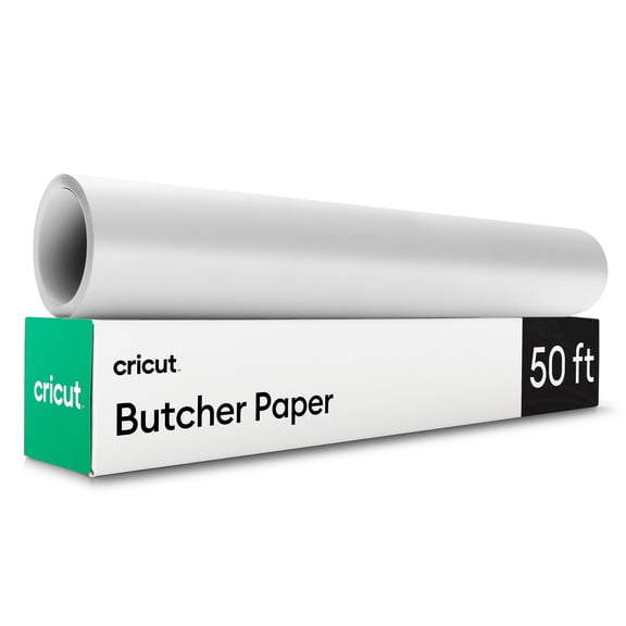 Cricut Butcher Paper - 12 in x 50 ft, 600" x 12",White