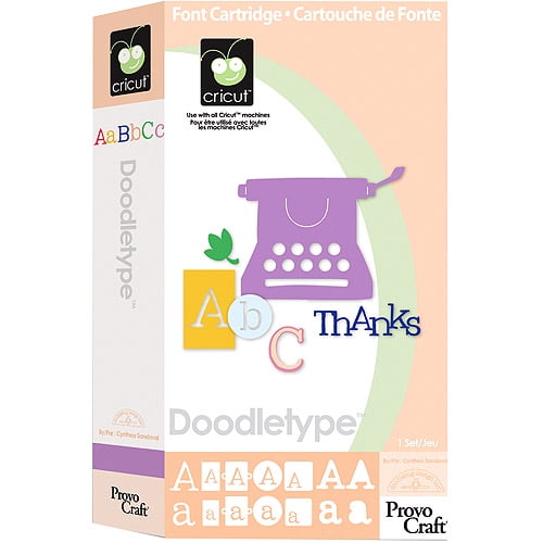 Cricut Cartridge, Doodletype