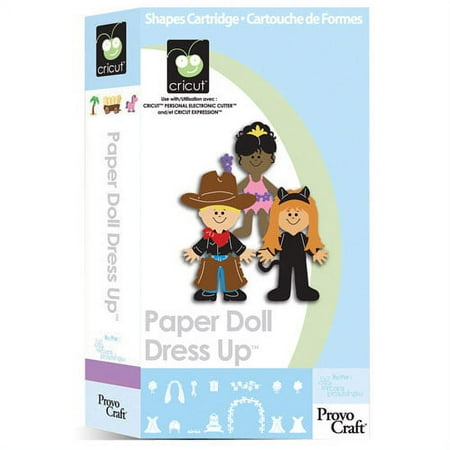 Cricut Cartridge, Paper Doll Dress Up