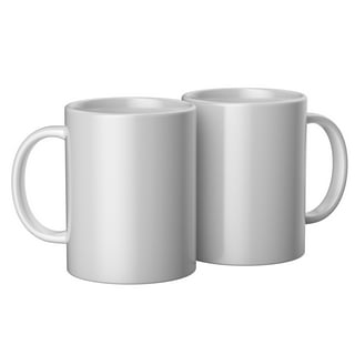Cricut Beveled Blank Mug, Ceramic-Coated, Dishwasher & Microwave Safe Mug  to Decorate, Cricut Mug Press & Infusible Ink Compatible,15 Oz Sublimation  Mug, Ideal for Crafts and Printing, 1 Count, Ocean 