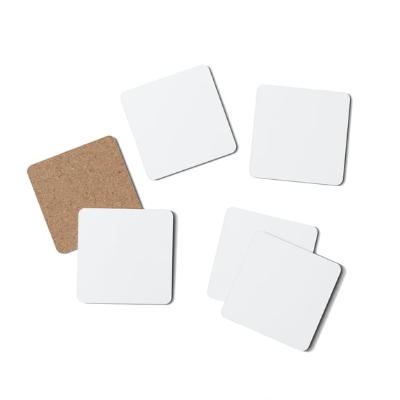 Cricut Coaster Blank, Square, 3.75" x 3.75",Square