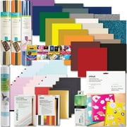 Cricut Ultimate Materials Bundle, 15ft Vinyl Rolls and Accessories for Cricut Explore Air & Maker, 150 Count
