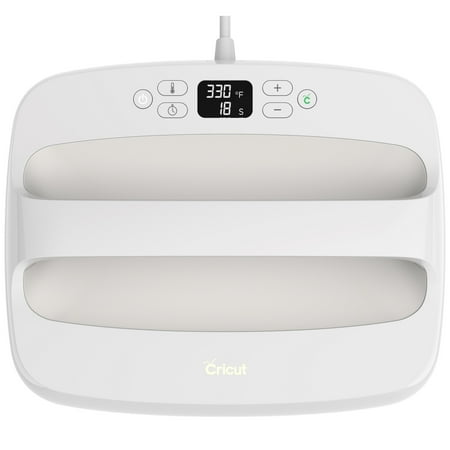 Cricut EasyPress® 2, Daybreak - 12 in x 10 in - Handheld Heat Press Machine, White
