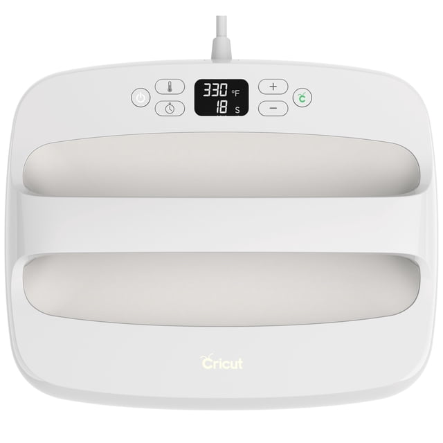 Cricut EasyPress® 2, Daybreak - 12 in x 10 in - Handheld Heat Press Machine, White