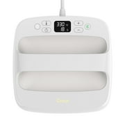 Cricut EasyPress  2, Daybreak - 9 in x 9 in - Handheld Heat Press Machine, White
