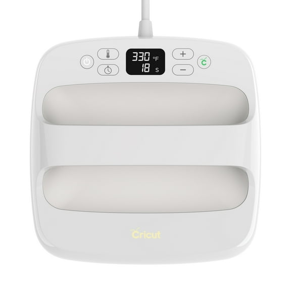 Cricut EasyPress® 2, Daybreak - 9 in x 9 in - Handheld Heat Press Machine, White