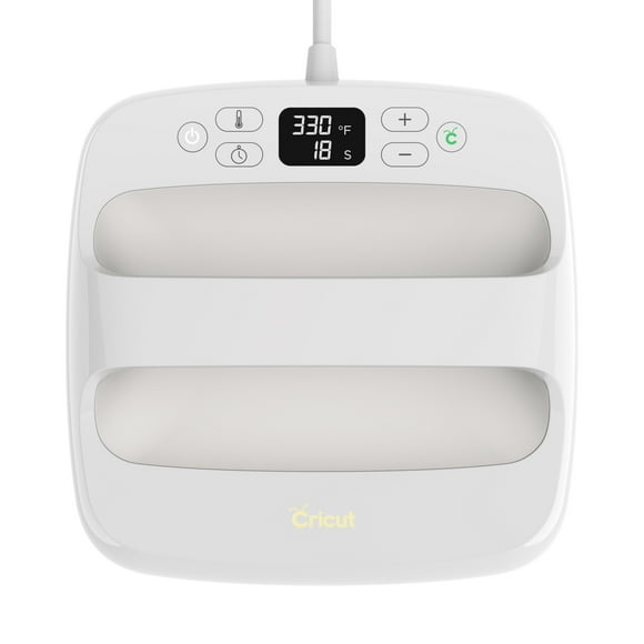 Cricut EasyPress® 2, Daybreak - 9 in x 9 in - Handheld Heat Press Machine, White