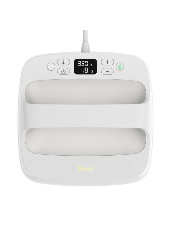 Cricut EasyPress® 2, Daybreak - 9 in x 9 in - Handheld Heat Press, White