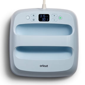 Cricut EasyPress 3 - 9 in x 9 in - Bluetooth-Enabled Handheld Heat Press Machine, Blue