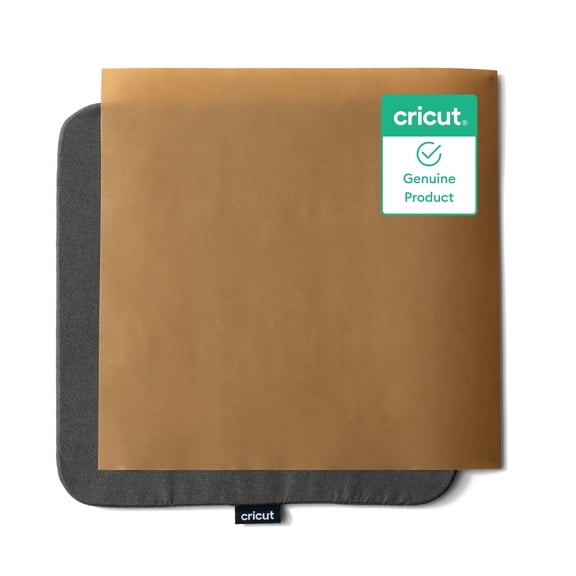 Cricut EasyPress Mat + Heat-Resistant Pressing Sheet, 12 in x 12 in, 12" x 12",Multi