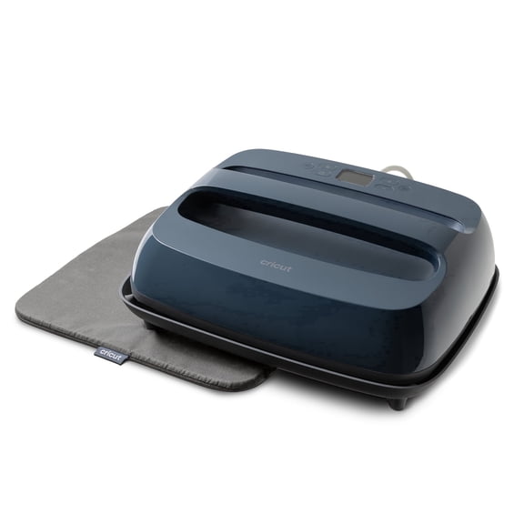 Cricut EasyPress® SE Heat Press, Blue– 12 in x 10 in + Cricut EasyPress Mat, 12 in x 12 in
