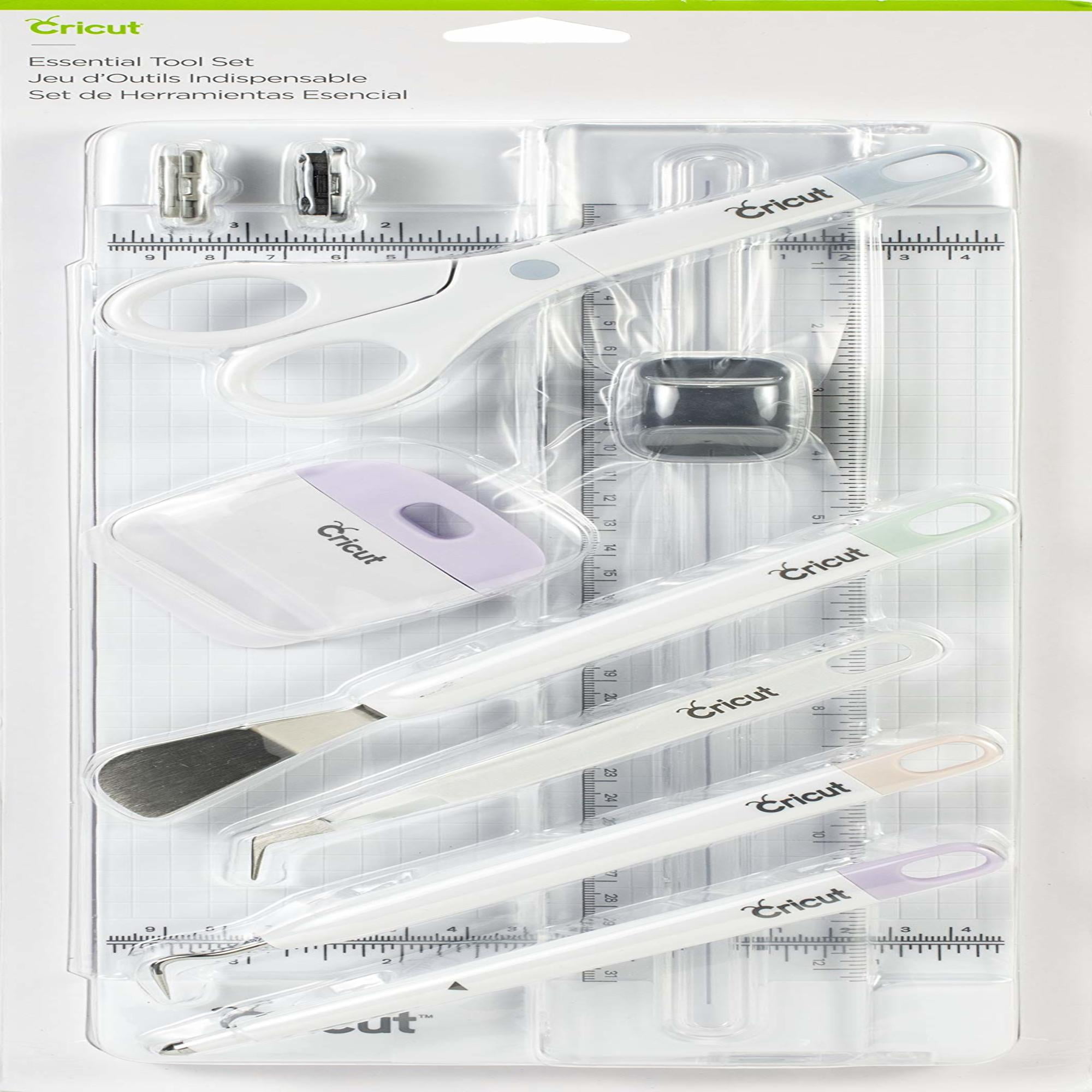 Cricut Basic Tool Set - 5-Piece Precision Tool Kit for Crafting and DIYs,  Perfect for Vinyl, Paper & Iron-on Projects, Great Companion for Cricut  Cutting Machines, Core Colors Basic Set Core Colors