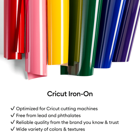 Cricut Everyday Iron-On Vinyl in Blush for Crafting