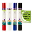 thumbnail image 1 of Cricut Everyday Strongbond HTV Iron On Rolls Bundle - Core Primary Colors, 1 of 7