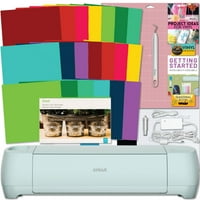 Cricut Explore 3 Craft Cutting Machine with Vibrant Vinyl 20 Sheet Pack Bundle