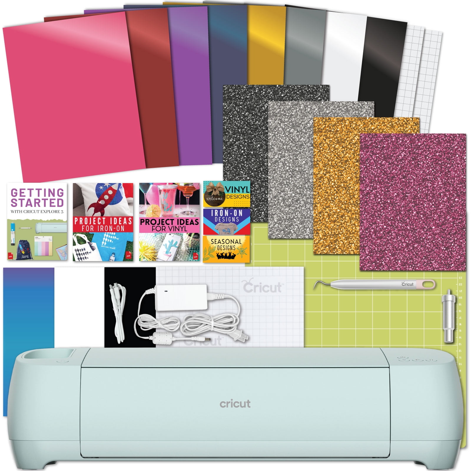 Cricut Explore 3 Craft Cutting Machine, Vinyl and Heat Transfer