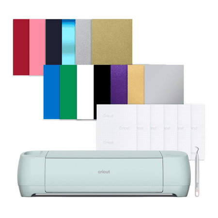 Cricut Explore 3 Smart Cutting Machine + 12FT Smart Materials & 9FT Transfer Tape Bundle
