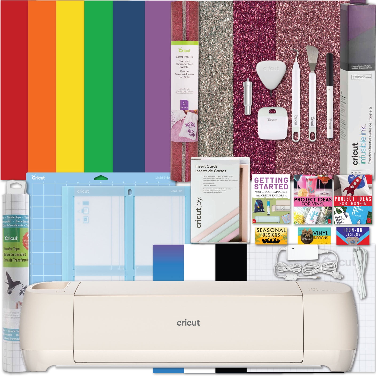 Cricut Explore 4 Electric Craft Cutting Machine with Ultimate Card Making Bundle