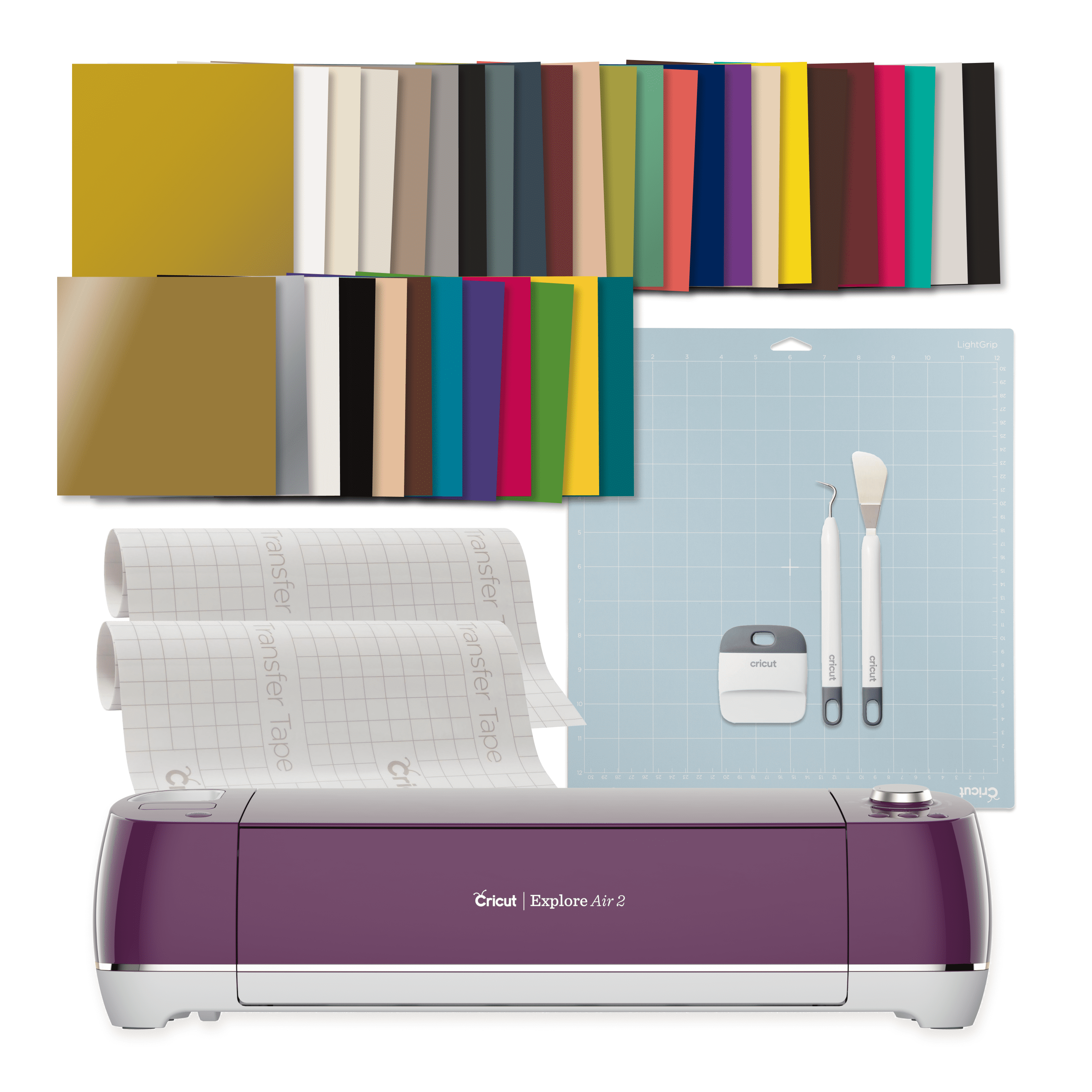Cricut Explore Air 2 Die-Cutting Machine + Vinyl &