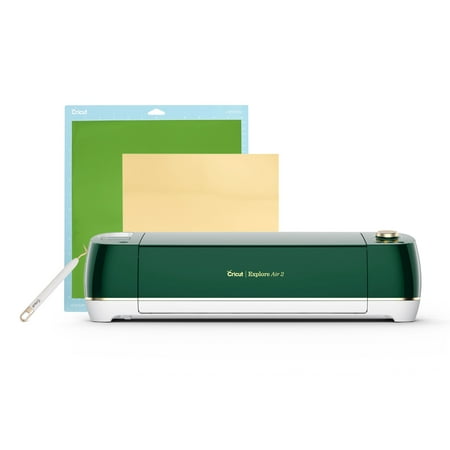 Cricut Explore Air 2, Emerald Machine and Accessories Bundle