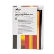 Cricut Foil Transfer Insert Cards, Royal Flush Sampler - R10 (18 ct), 3.5" x 4.9"