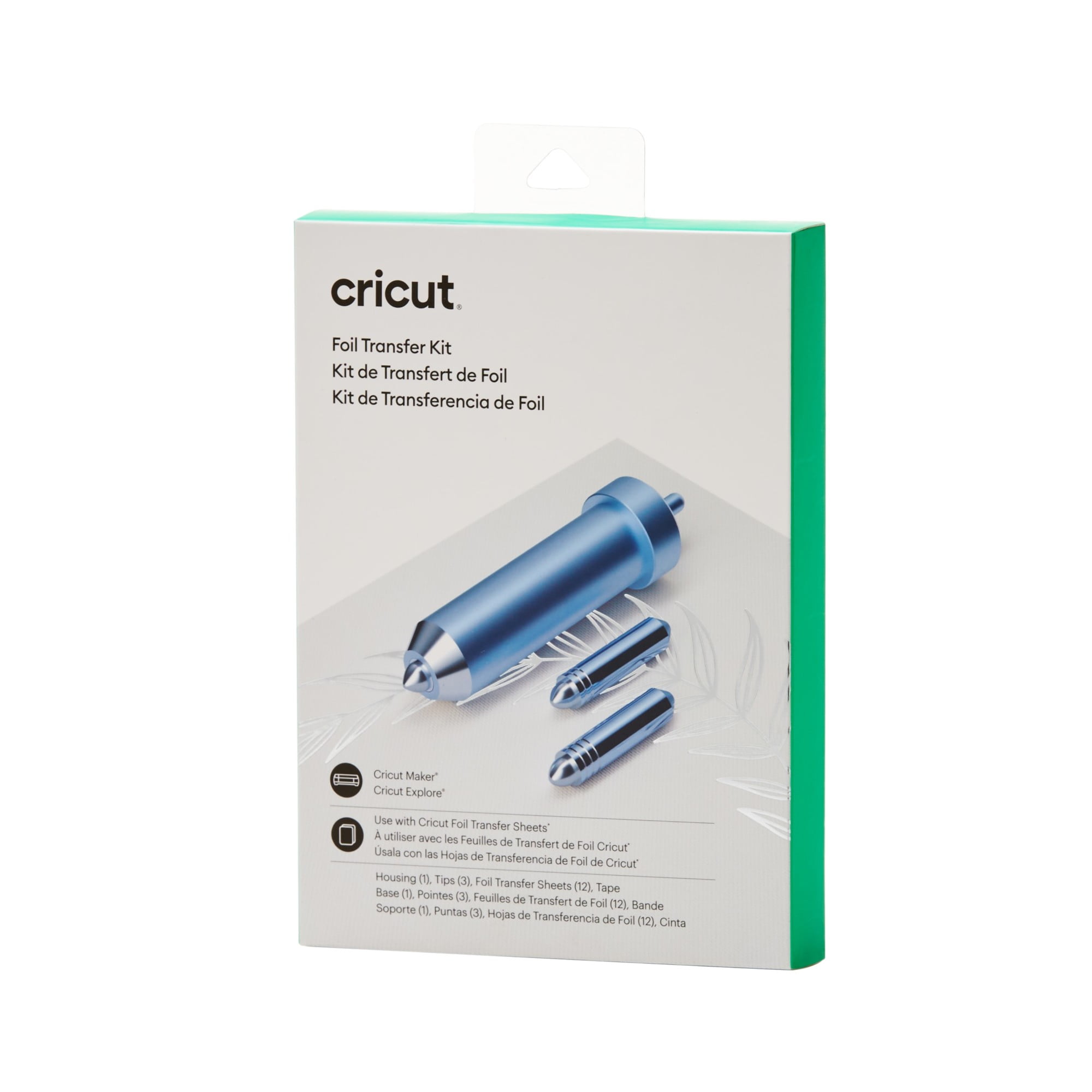 Cricut Joy Foil Transfer Kit with Cricut Metallic Foil and Jewel Sampler Foil Bundle, Size: 4 in