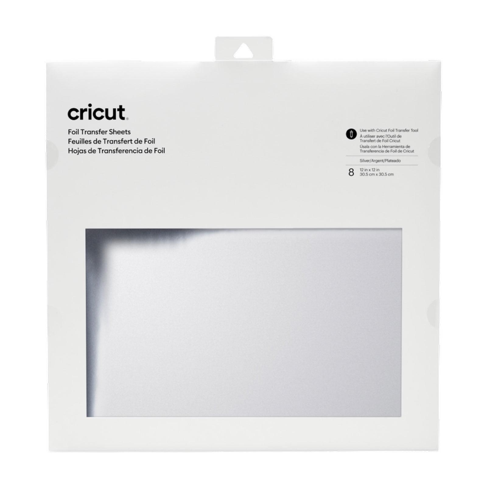 Cricut Joy Xtra/Maker/Explore Vinyle Imprimable Argenté A4