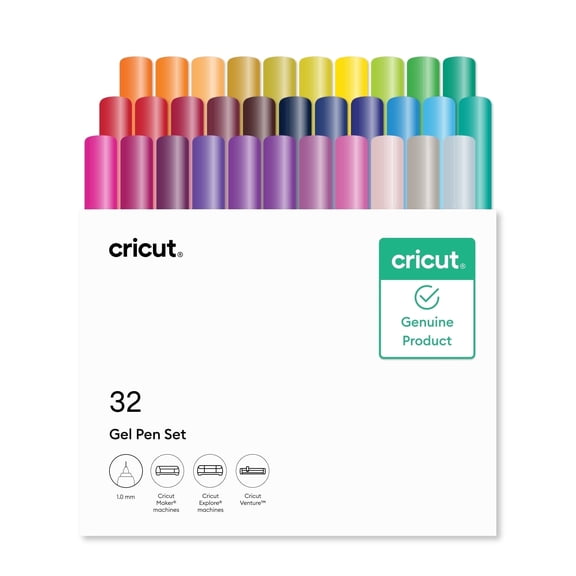 Cricut® Gel Pen 1.0 mm, Ultimate Sampler (32 ct)