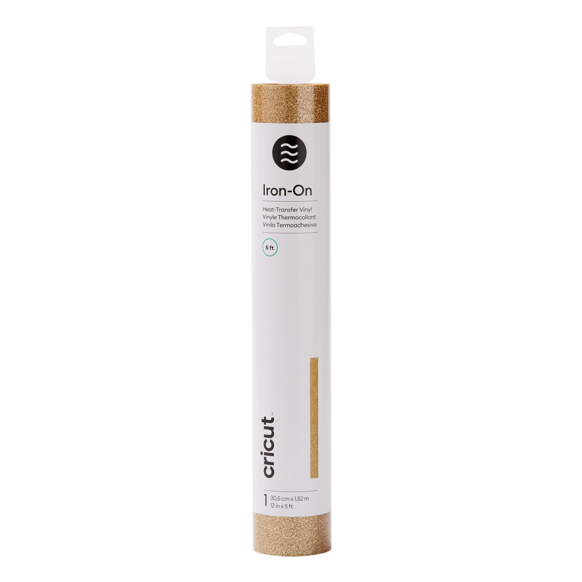 Cricut® Glitter Iron-On (5 ft), Gold
