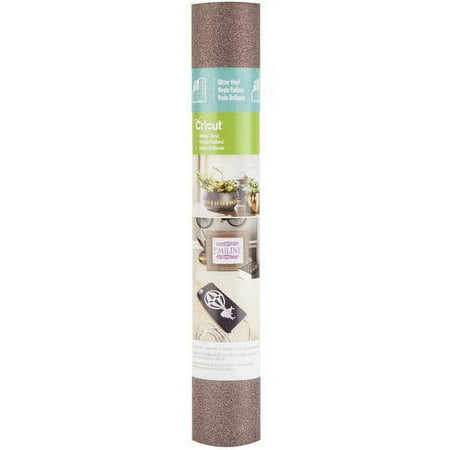 Cricut Glitter Vinyl, 12"x48", Gold
