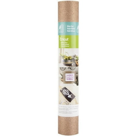 Cricut Glitter Vinyl: Bronze, 12 x 48 inches