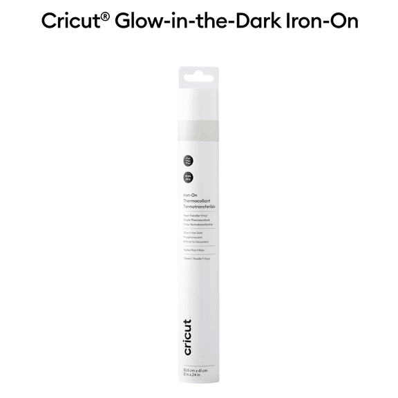Cricut Glow In the Dark Iron On & Vinyl Combo Pack