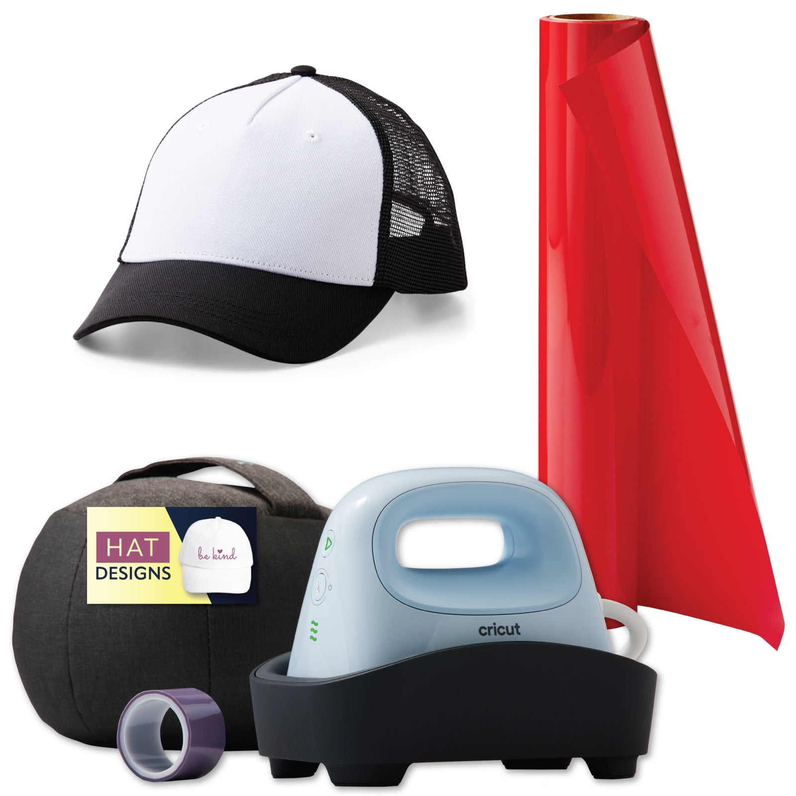  Cricut Hat Heat Press - Infusible Ink Bundle, Includes 3 Blank  Trucker Hats, Infusible Ink Transfer Sheets - Teal, Infusible Ink Pens  (5ct) : Everything Else