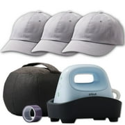 Cricut Hat Press Bundle for Custom Caps, 3 Blanks Kit