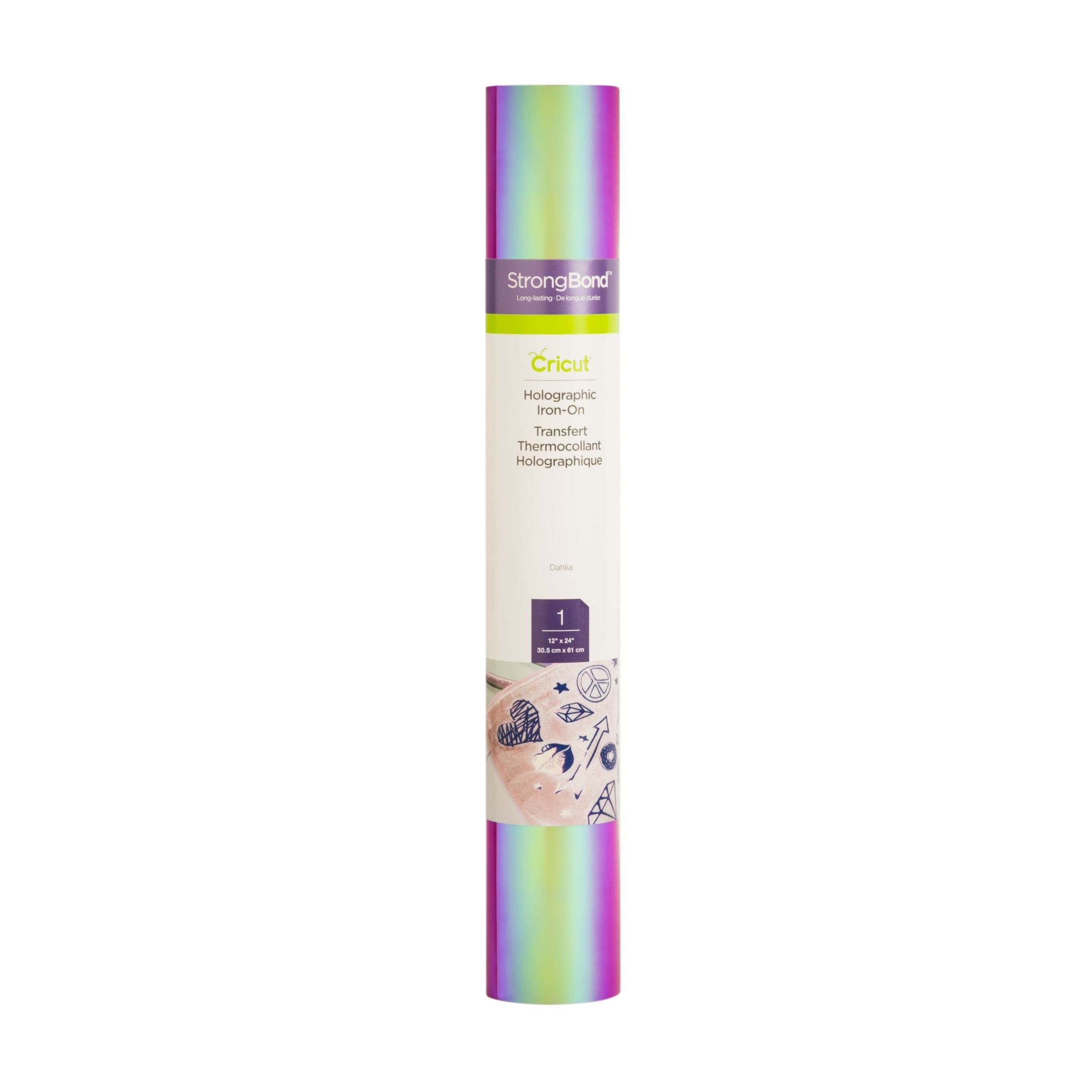 Cricut Holographic Iron-On Vinyl, 12