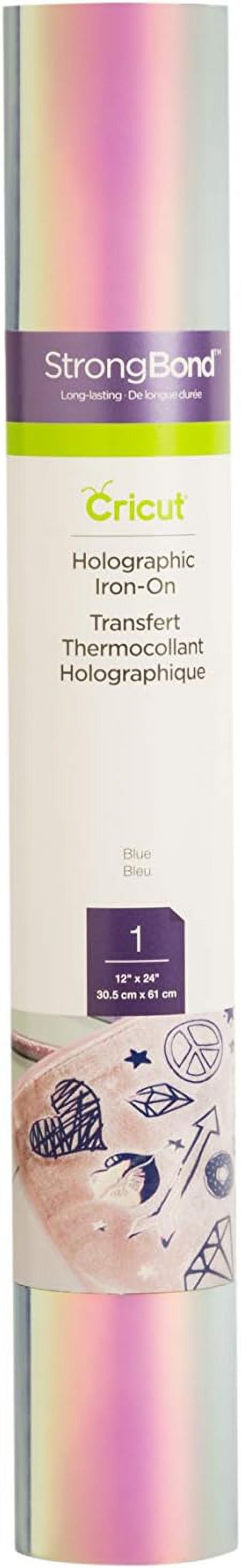 Cricut Holographic Iron On Vinyl Sheets, 12" x 24", DIY Supplies, HTV ...