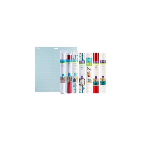 Cricut Hostess with the Mostess Mod & Merry Vinyl & Iron-On Vinyl Bundle, 12" x 24"