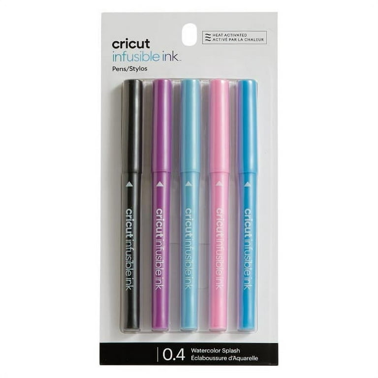 Cricut Infusible Ink Pens 0.4 | Watercolor Splash | 5 Count