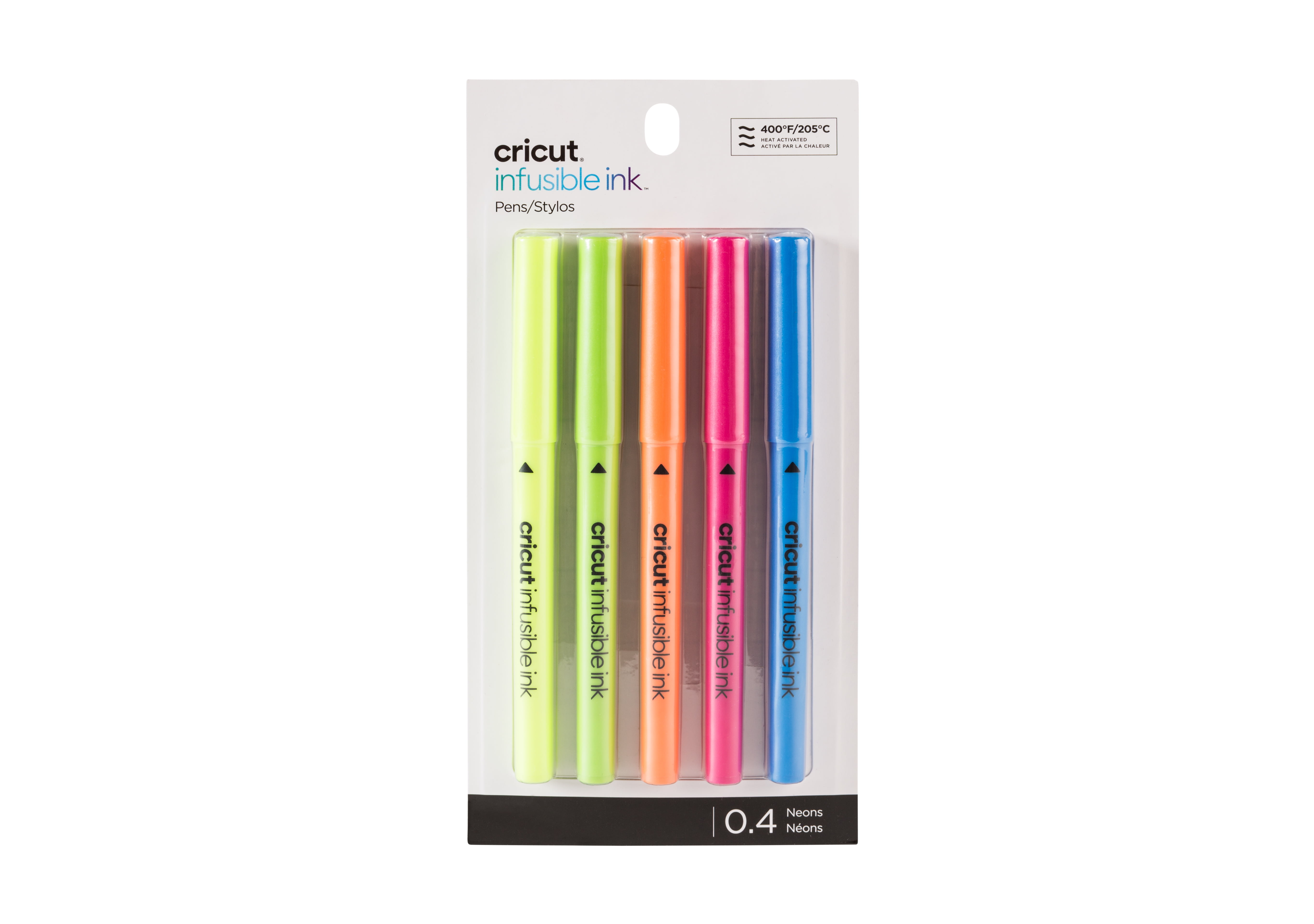 Cricut Infusible Ink Markers 1.0, Neons (5 ct), Medium Point