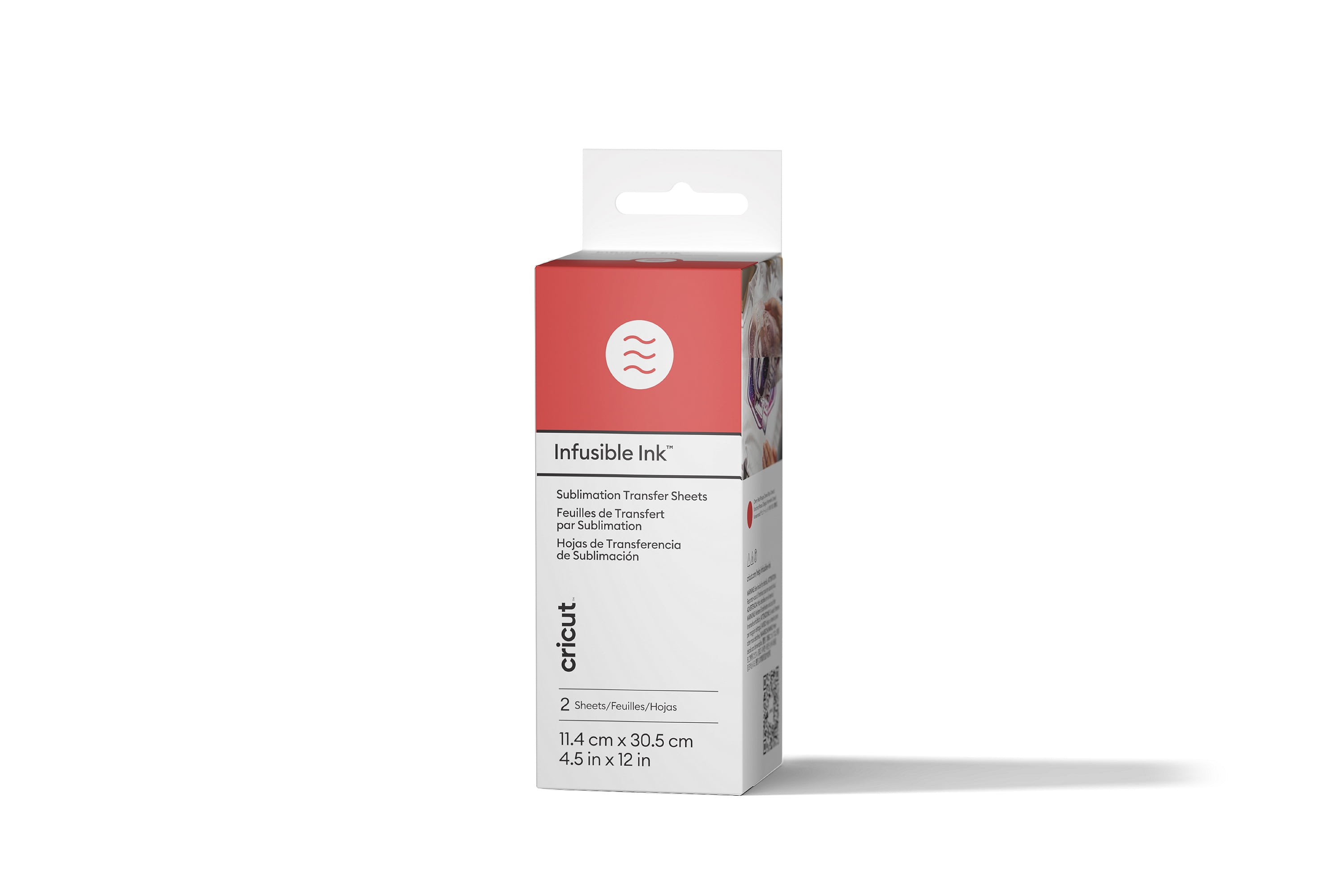 Infusible Ink Transfer Sheets (2 ct), 4.5" x 12",CHERRY RED