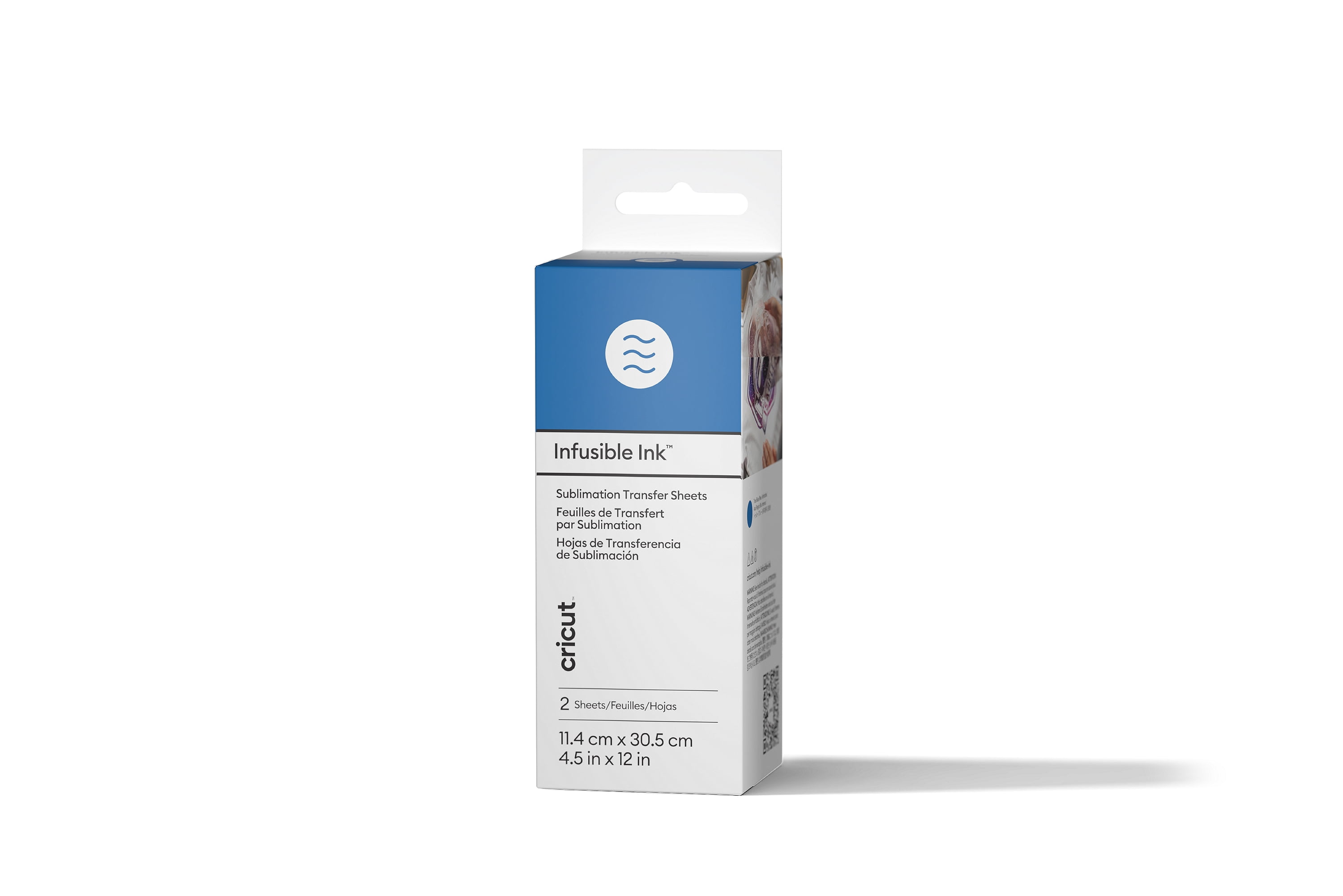 Infusible Ink™ Transfer Sheets (2 ct), 4.5" x 12",TRUE BLUE