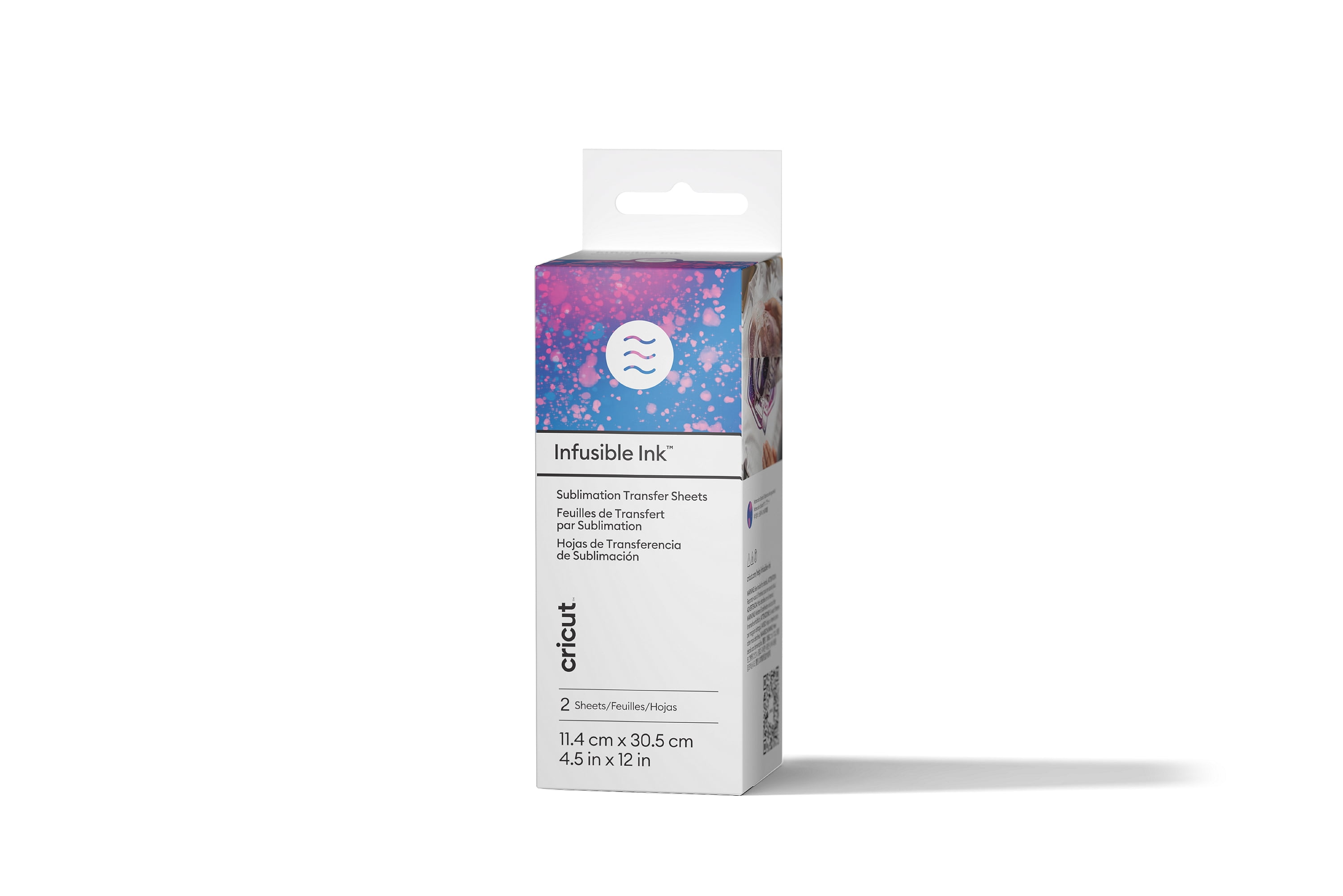 Infusible Ink Transfer Sheets Patterns (2 ct), 4.5" x 12",PURPLE WATERCOLOR SPLASH