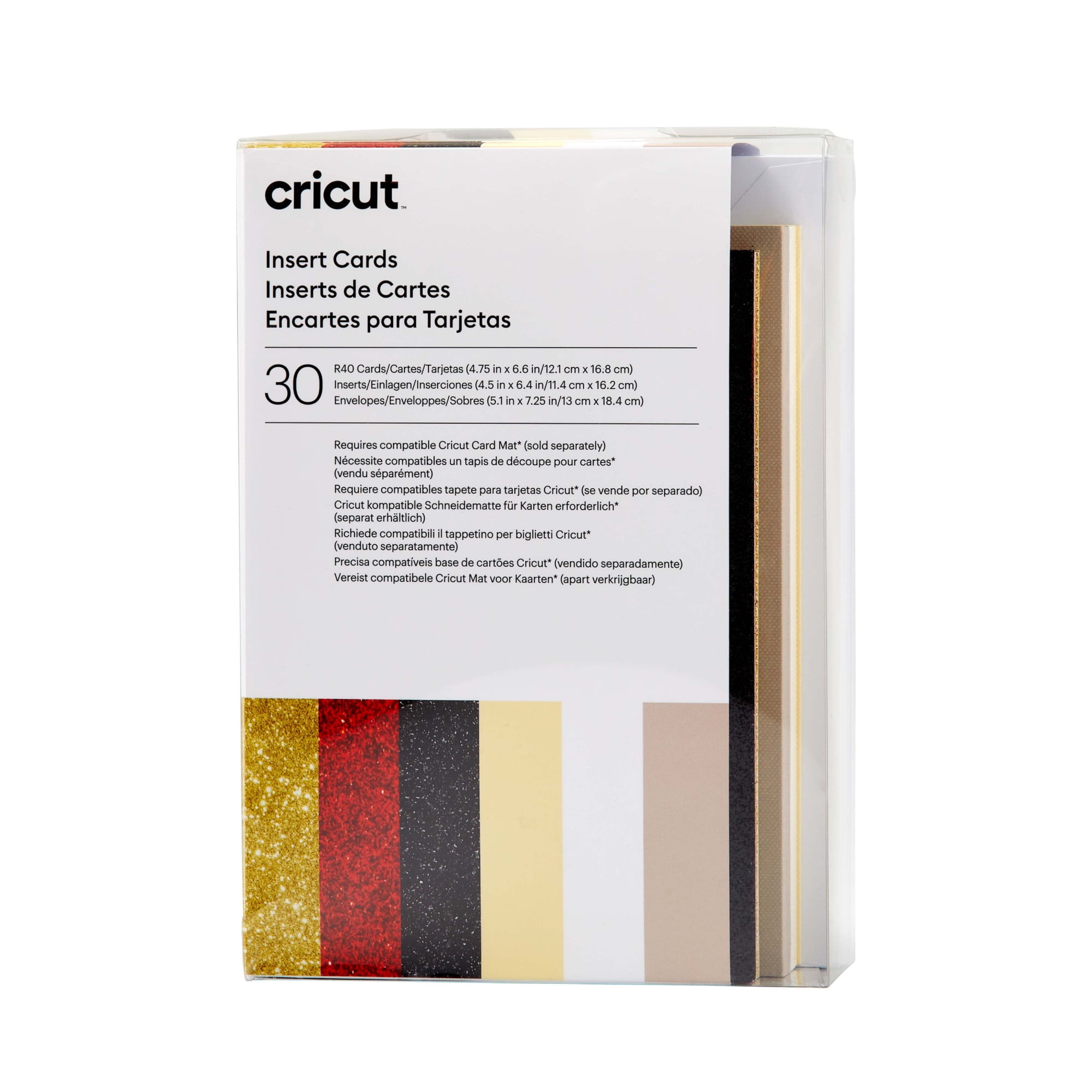 Cricut Joy Insert Cards - Cream/Gunmetal