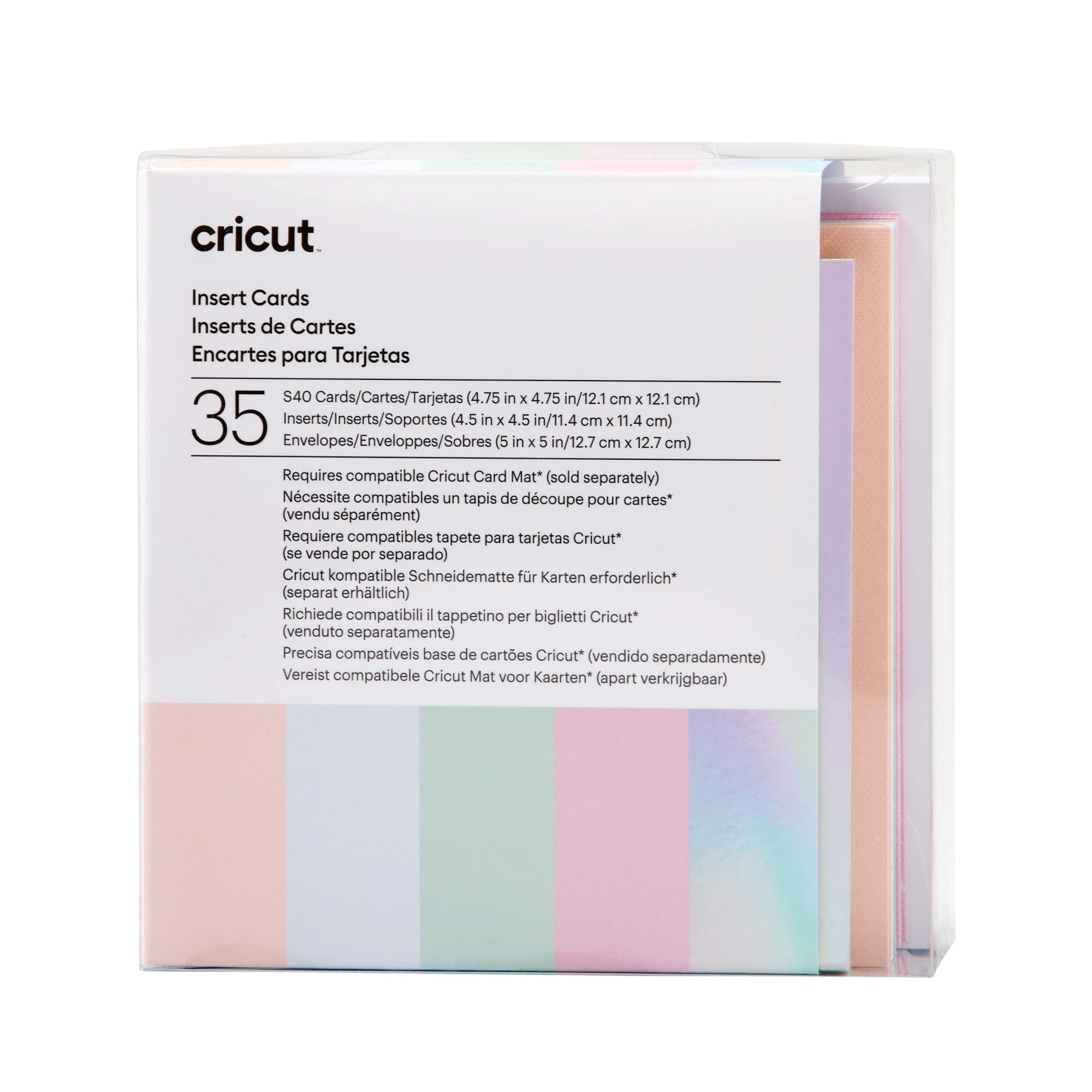 Cricut® Insert Cards, Princess Sampler S40 (35 ct), 4.75" x 4.75