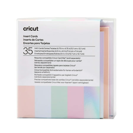 Cricut® Insert Cards, Princess Sampler - S40 (35 ct), 4.75" x 4.75"