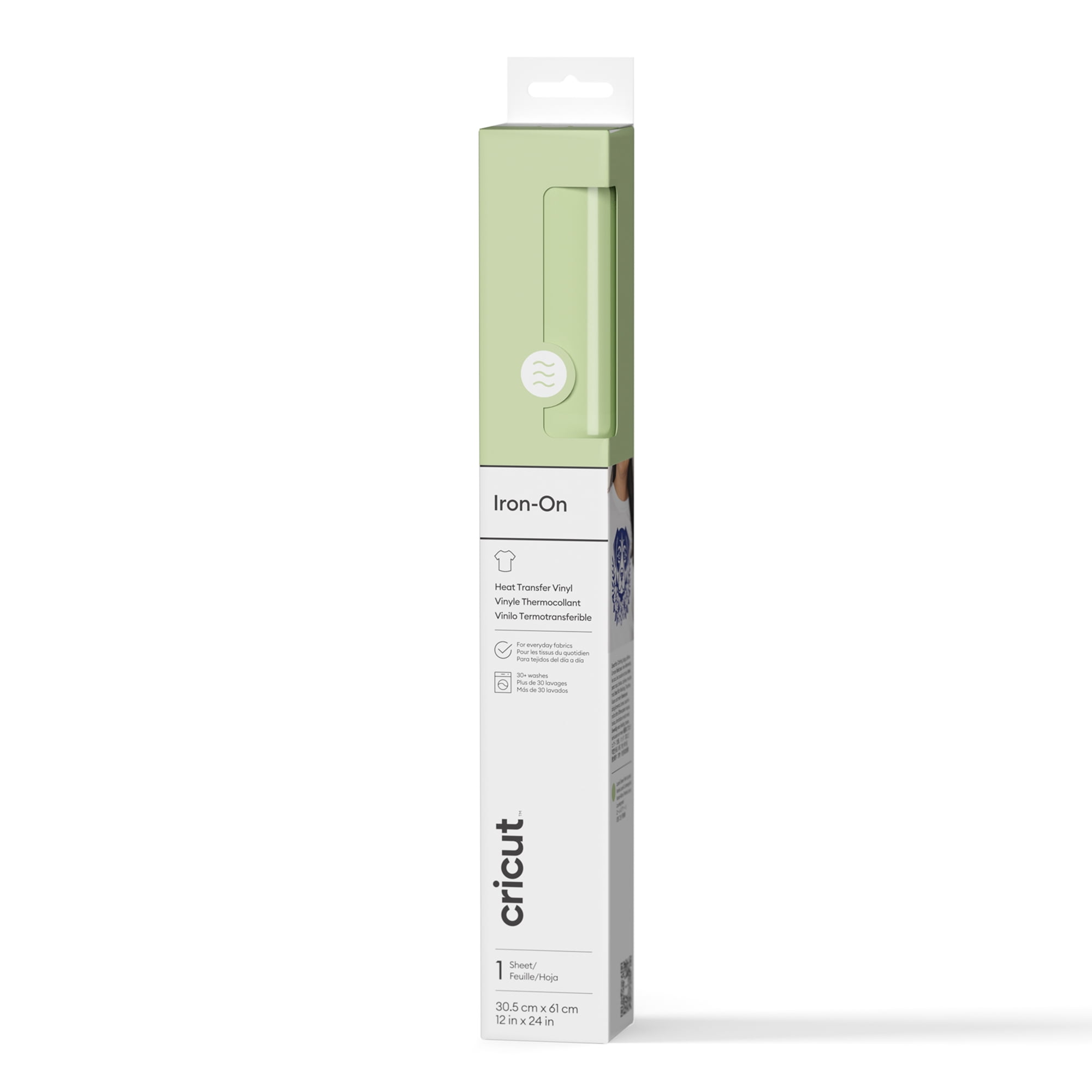 Cricut® Iron-On (12 in x 24 in), Laurel Green