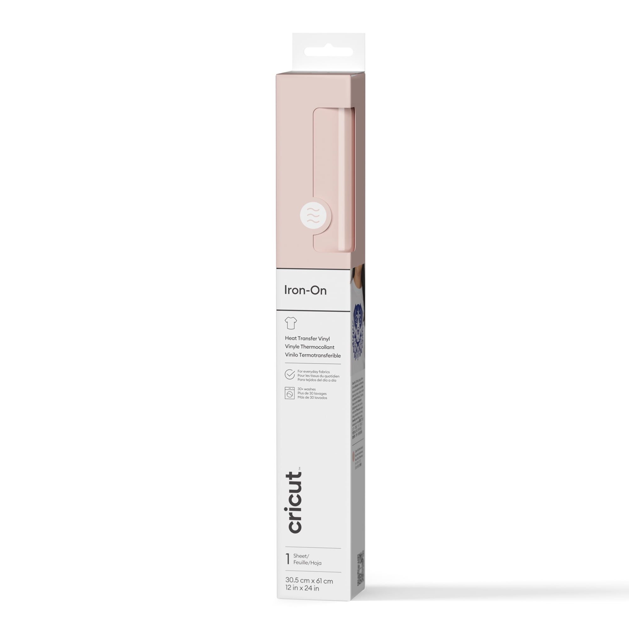 Cricut® Iron-On (12 in x 24 in), Oyster Pink